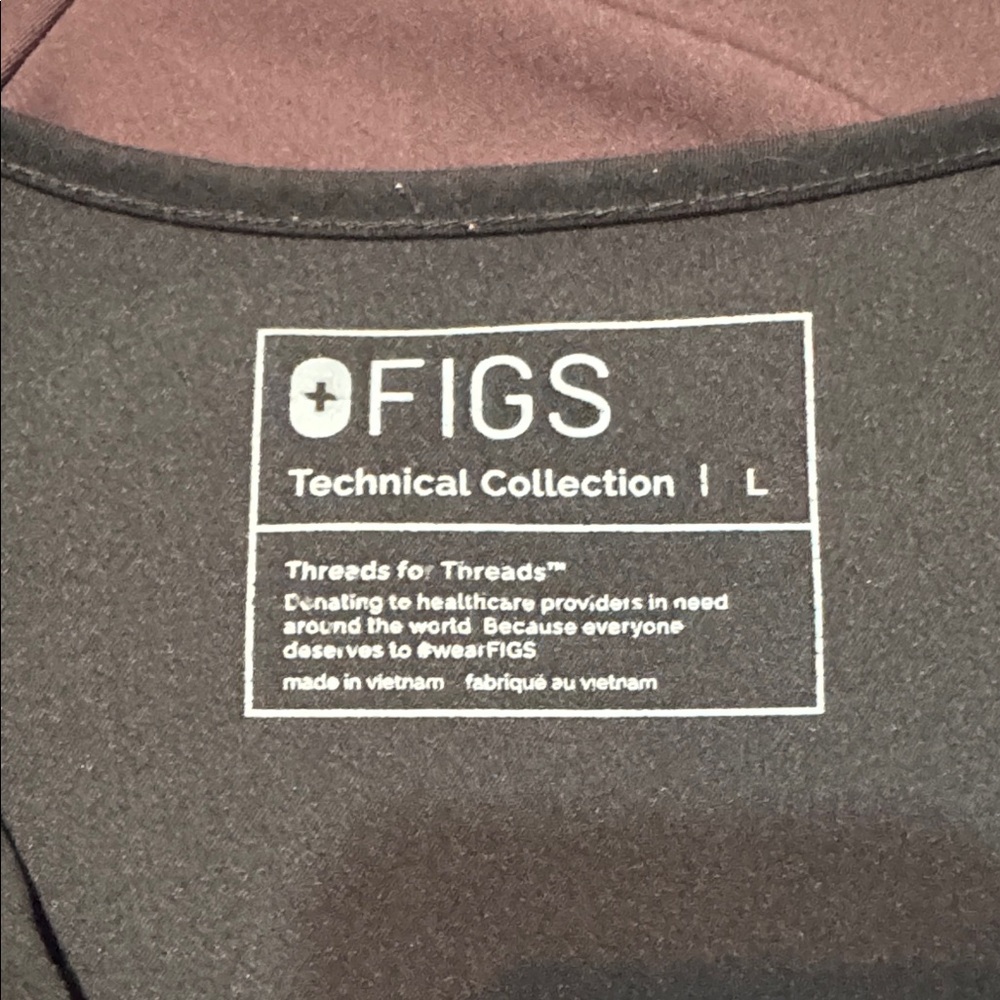 Figs Black Technical Collection Shirt